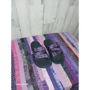 Chacos Women's Size 6 Chillos Sandals Blue Floral